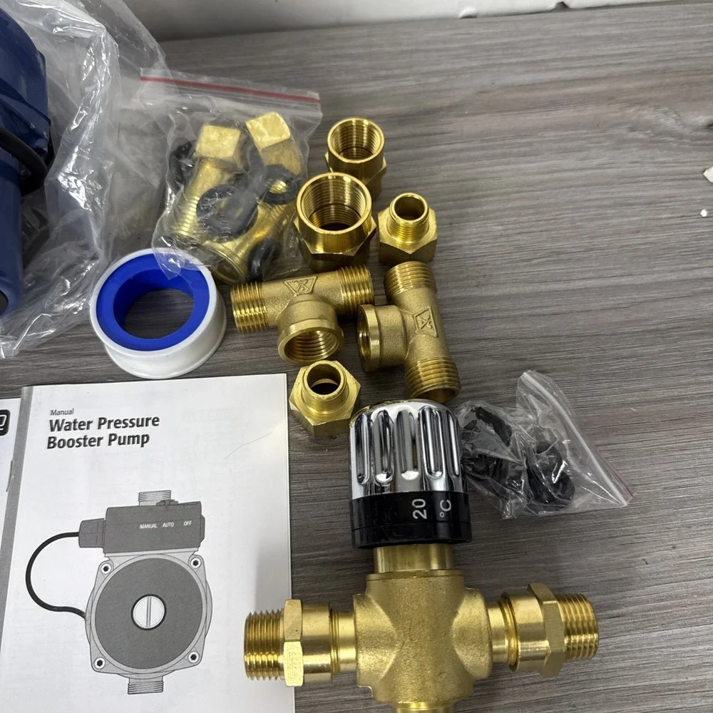 DILIGUALA Instant Hot Water Recirculating Pump Kit for Tank Water Heater